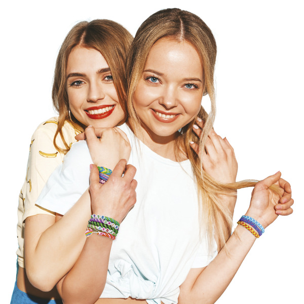 Valisette de 80 bracelets scoubidou à créer
