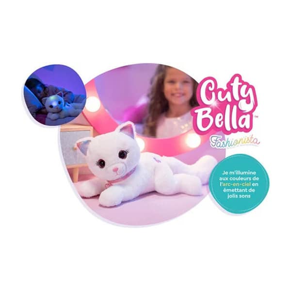 Peluche chat fashionista - Cuty bella