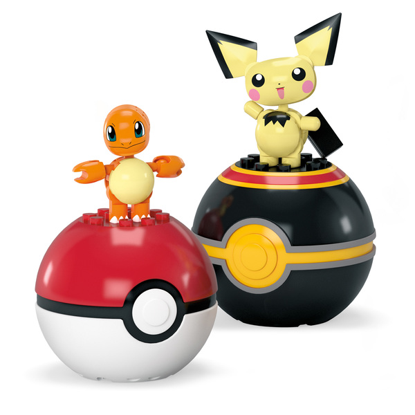 Pack de 2 Pokéball à collectionner - Pokémon à construire