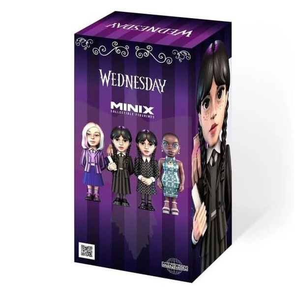 Figurine Minix Mercredi Addam et La Chose 12cm #123