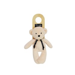 Peluche ours Dorlotin ivoire 23cm