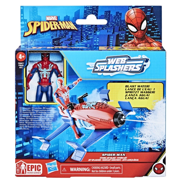 Figurine avec véhicule Marvel Epic Hero Series Web Splashers