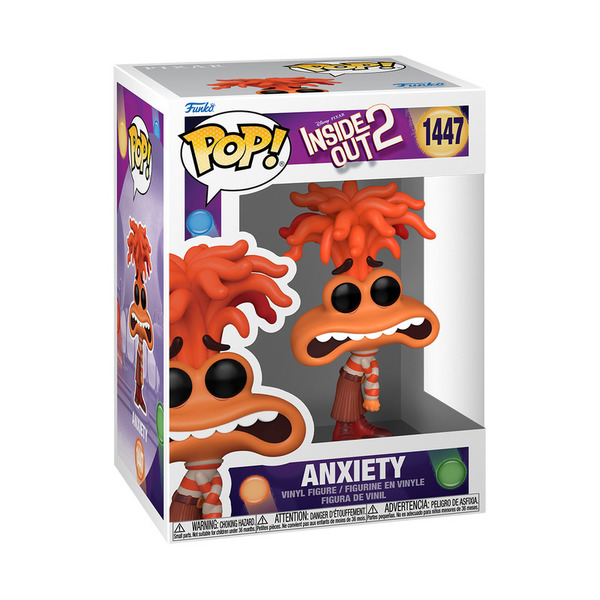 Figurine Anxiété (Vice-Versa) - Funko Pop - N°1447