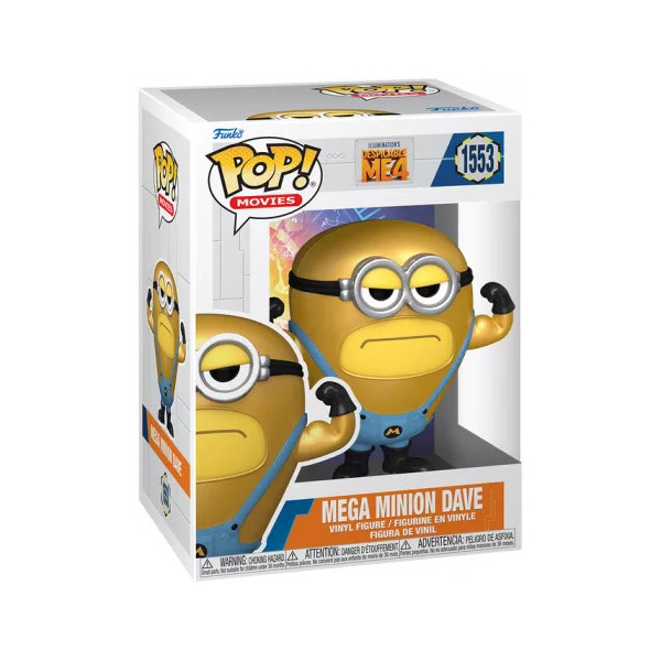 Figurine Mega Minion Dave Moi Moche et Méchant 4 - Funko Pop n°1553