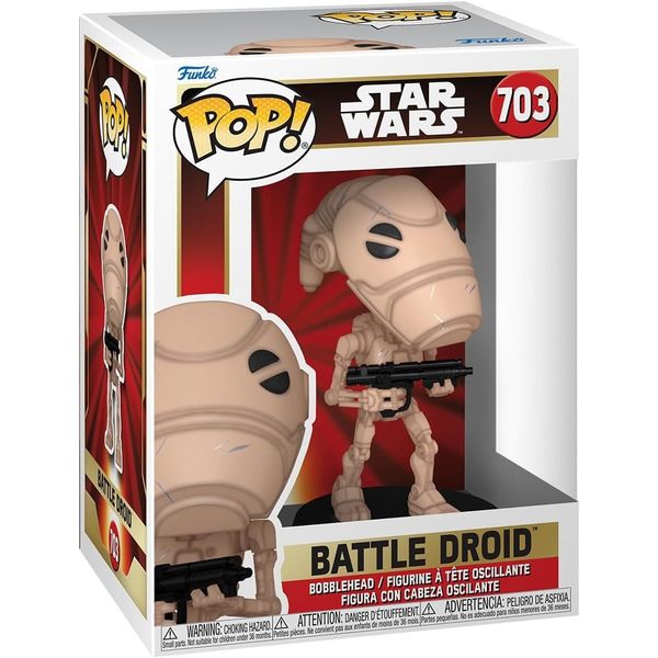 Figurine Droïde de Combat (Star Wars) - Funko Pop - N°703