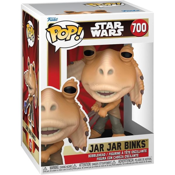 Figurine Jar Jar Binks Star Wars - Funko Pop - N°700