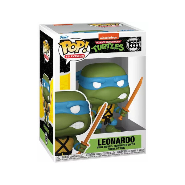 Figurine Leonardo Tortues Ninja - Funko Pop n°1555