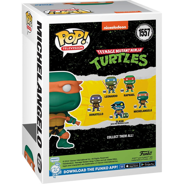 Figurine Leonardo Tortues Ninja - Funko Pop n°1555