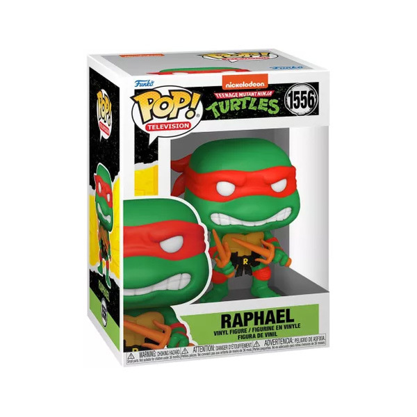 Figurine Raphaël Tortues Ninja - Funko Pop n°1556