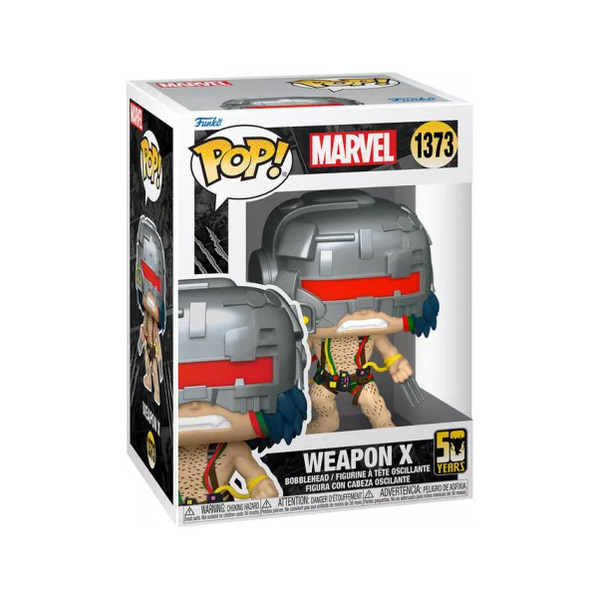 Figurine Marvel Wolverine "Weapon X" 50th - Funko Pop n°1373