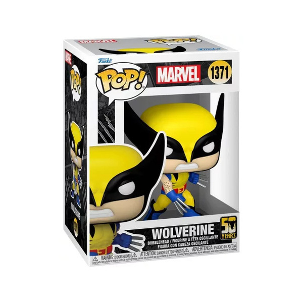 Figurine Marvel Wolverine 50th - Funko Pop n°1371