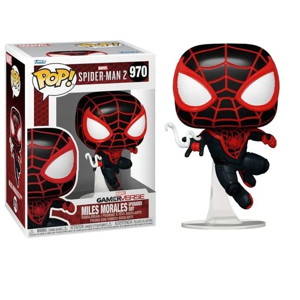 Figurine Funko Pop - Miles Morales Upgraded Suit - N°970