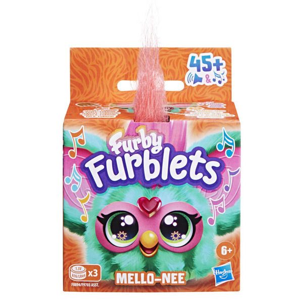 Furby - Mini peluche électronique Furblets Mello-Nee