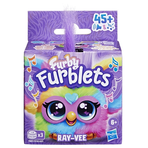 Furby - Mini peluche électronique Furblets Ray-Vee