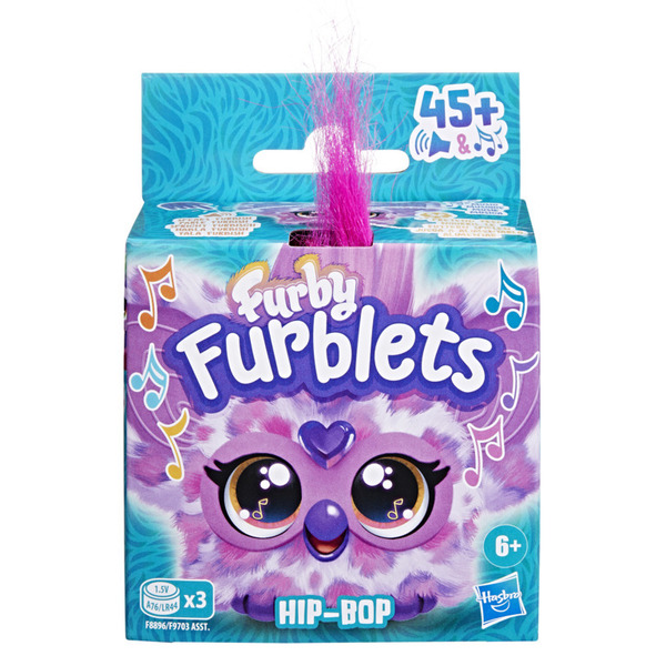 Furby - Mini peluche électronique Furblets Hip-Bop