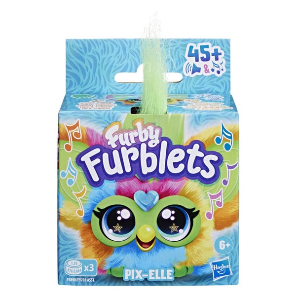 Furby - Mini peluche électronique Furblets Pix-Elle