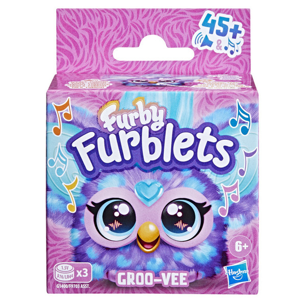 Furby - Mini peluche électronique Furblets Groo-Vee