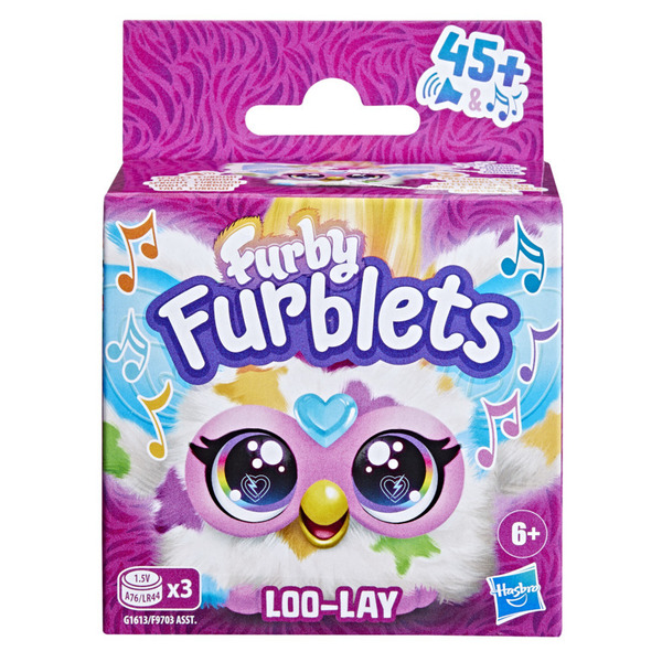 Furby - Mini peluche électronique Furblets Loo-Lay
