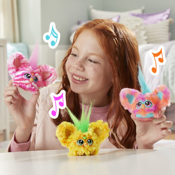 Furby - Mini peluche électronique Furblets Hoo-Lah