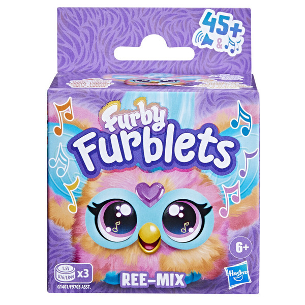 Furby - Mini peluche électronique Furblets Ree-Mix