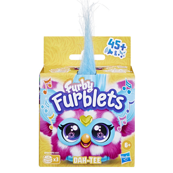 Furby - Mini peluche électronique Furblets Dah-Tee