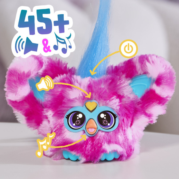 Furby - Mini peluche électronique Furblets Dah-Tee