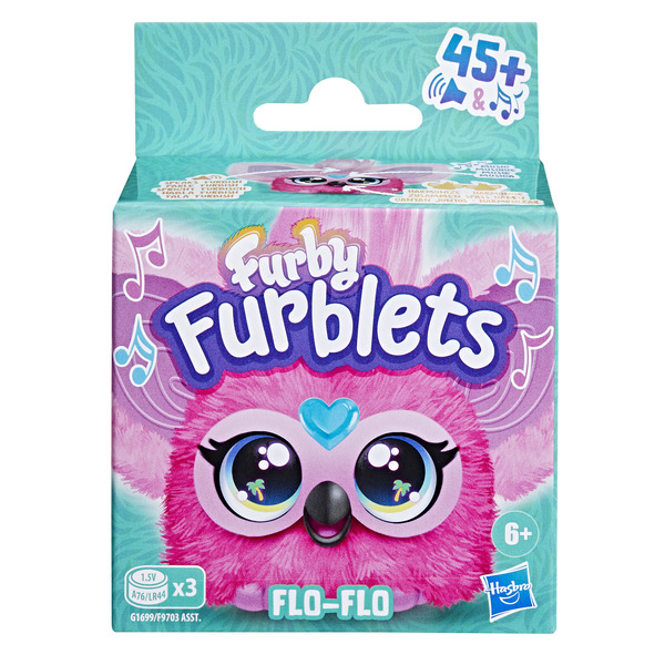 Furby - Mini peluche électronique Furblets Flo-Flo