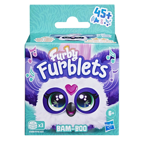 Furby - Mini peluche électronique Furblets Bam-Boo