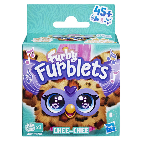 Furby - Mini peluche électronique Furblets Chee-Chee