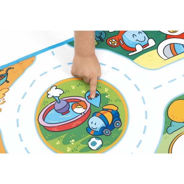 Tapis interactif circuit - Turbo Ball City