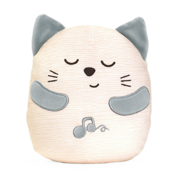 Peluche chaton qui ronronne