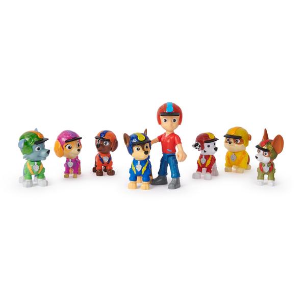 Pack 8 figurines Pat Patrouille Jungle Pups - Pat Patrouille