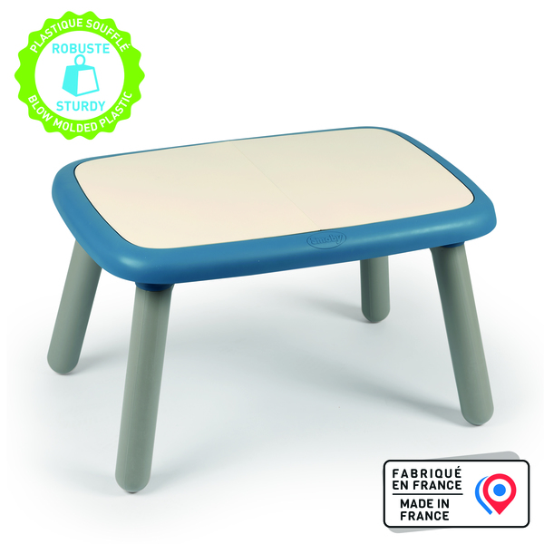 Kid table en plastique pour enfant  bleu