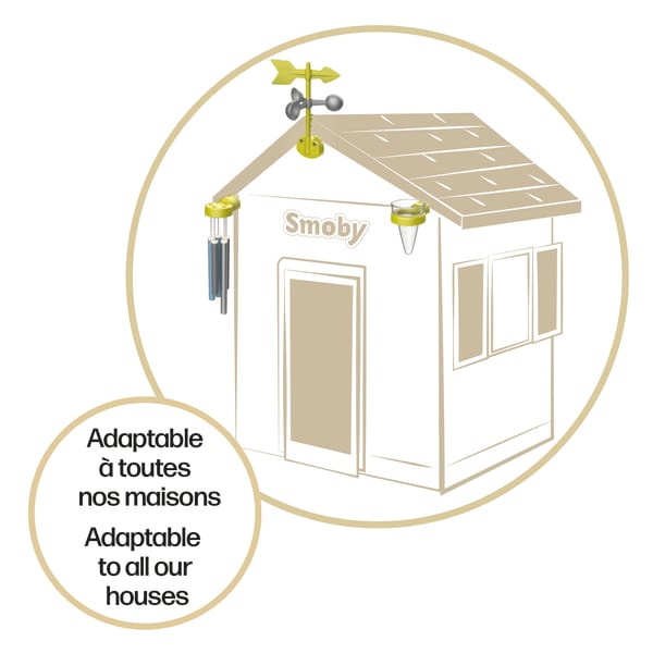 Kit météo pour maison en plastique Smoby