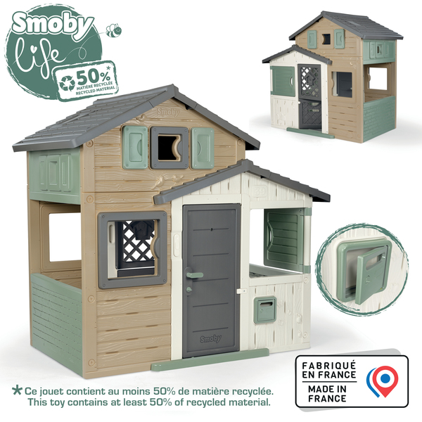 Maison Smoby Life Friends House Evo éco-responsable