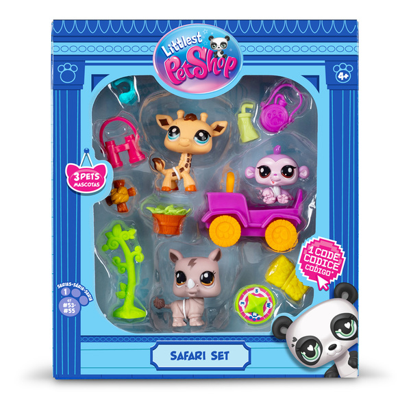 Littlest PetShop - Safari Set