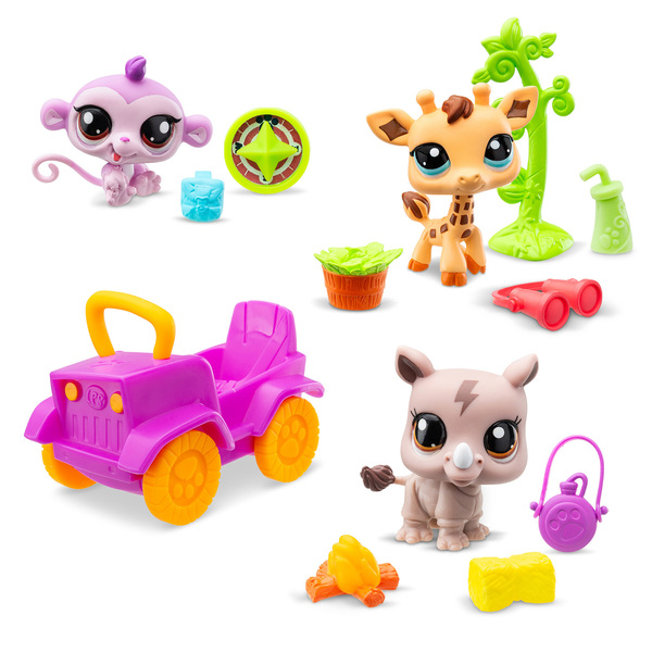 Littlest PetShop - Safari Set