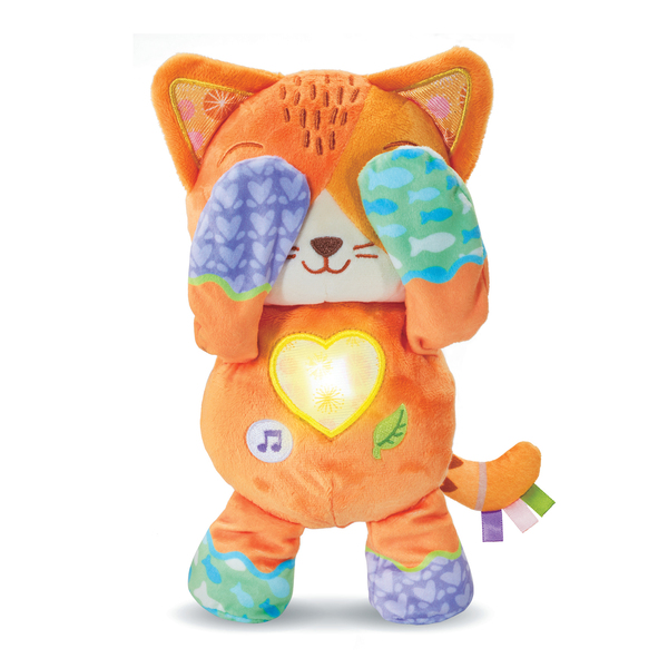 Peluche Fripon, cache-cache chaton