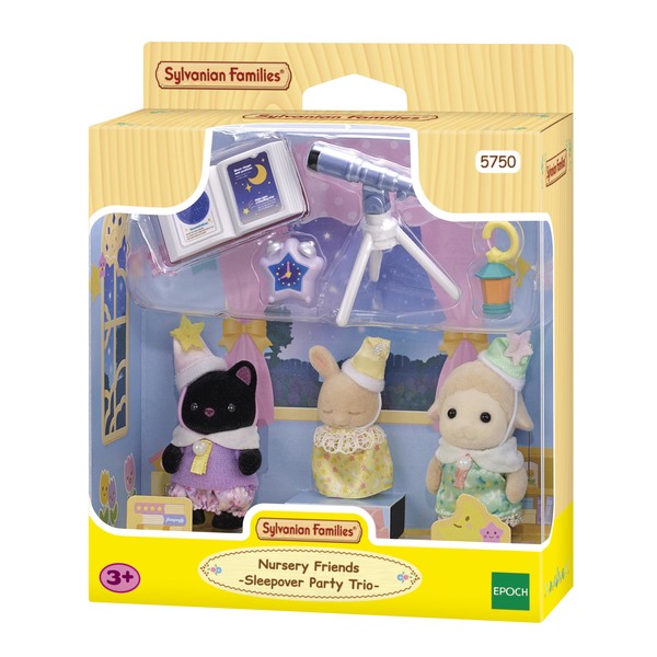 Sylvanian Families - 5750 - Le trio bébés pyjama party