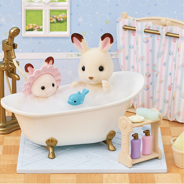 Sylvanian Families - 5739 - Le set baignoire et douche 