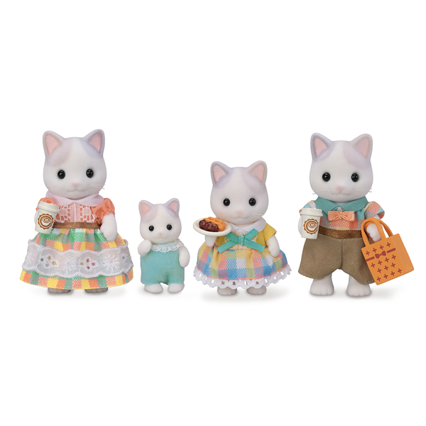 Sylvanian Families - 5738 - La famille Chat Latté