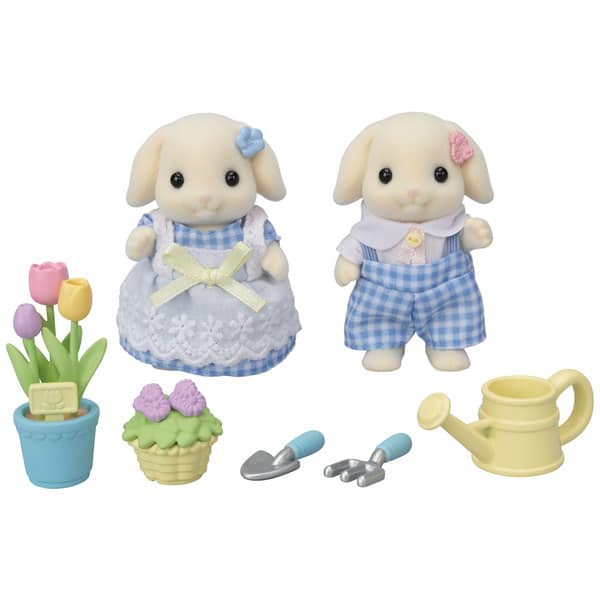 Sylvanian Families - 5736 - Le frère et la soeur Lapin Bélier 