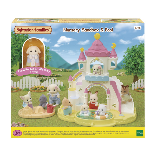 Sylvanian Families - 5746 - Bac à sables & piscine des bébés 