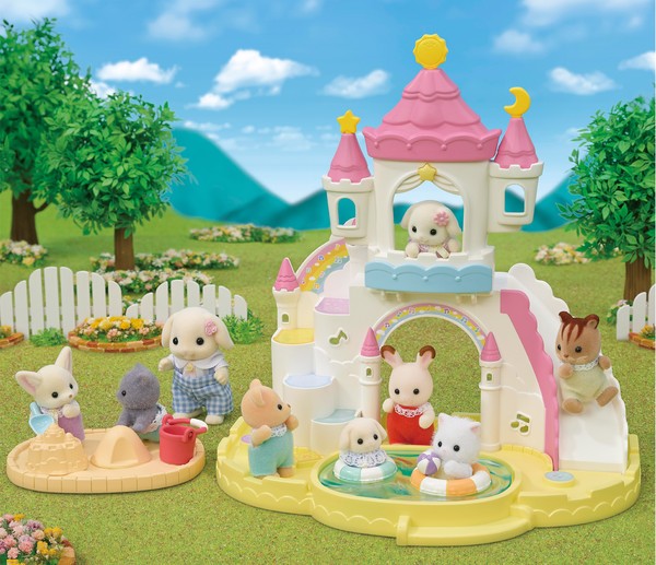 Sylvanian Families - 5746 - Bac à sables & piscine des bébés 