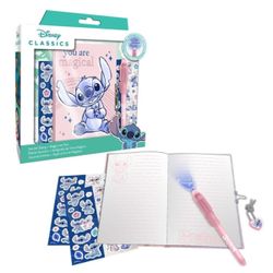 Stitch journal intime + Stylo magique + Stickers