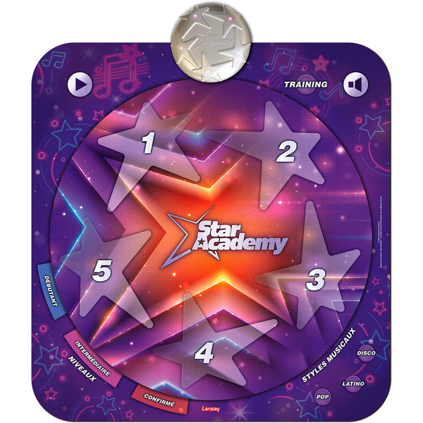 Tapis de danse électronique Star Academy