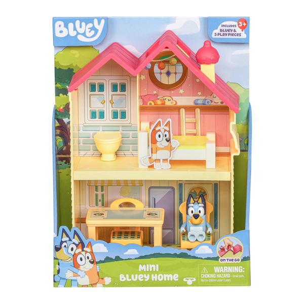 Petite maison et figurine Bluey