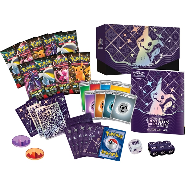 Coffret Pokémon Dresseur D Élite - Destinées de Paldea - Écarlate et Violet 4.5