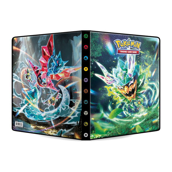 Cahier Pokémon 252 cartes A4 - Mascarade Crépusculaire - Écarlate et Violet 6