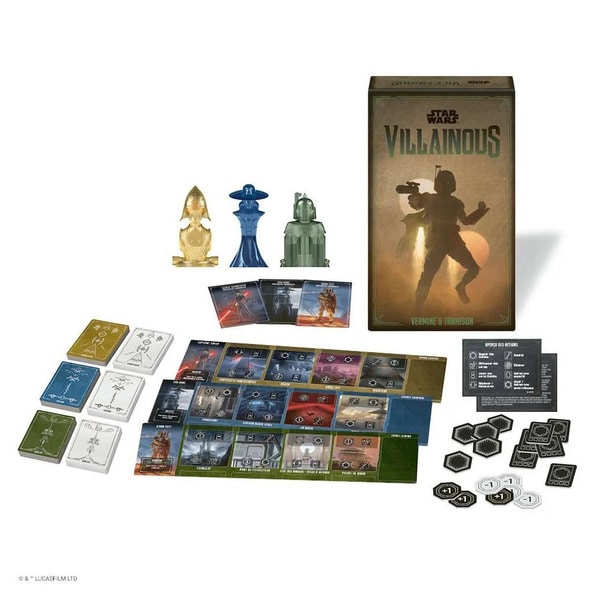 Star Wars Villainous Vermine et Trahison - Extension